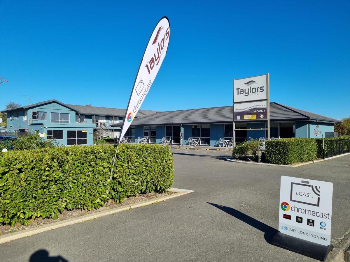 Taylors Motel Ashburton Exterior foto